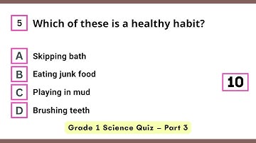 Grade 1 Science Quiz – Part 3/10 | 10 Basic Science Questions Designed for Curious Young Minds