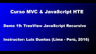 Curso MVC & JavaScript HTE - Demo 19
