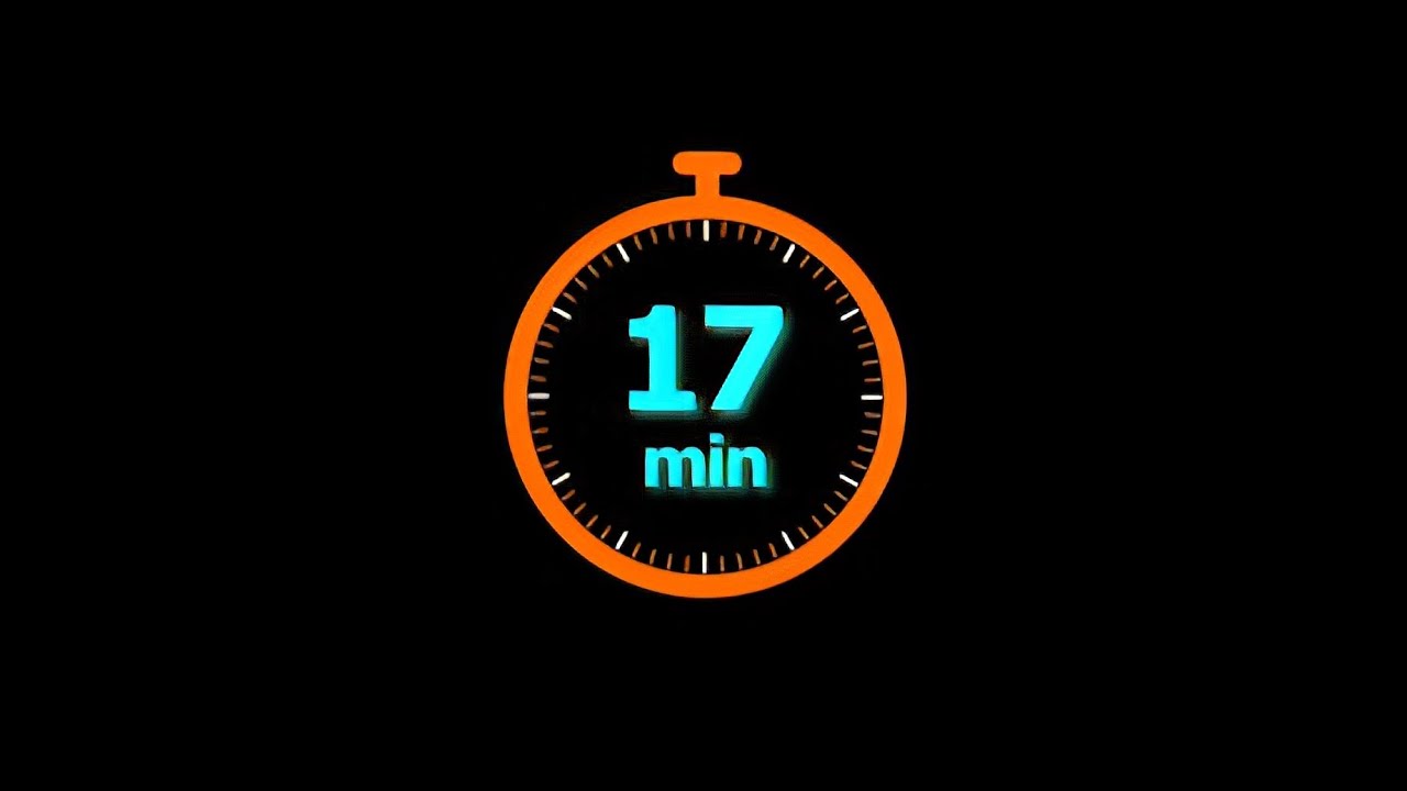 17 Minute Timer ⏰️ With Music - YouTube