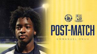 Information Post-Match: Emmanuel Onuh on his winning penalty and comeback performance Guide