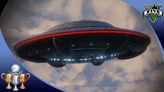 GTA 5 -  Flying UFO Easter Egg Over Mt. Chiliad -  Illuminati Alien UFO Mystery (GTA V) [100%] #GTA5