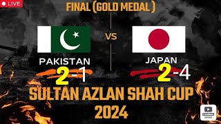 Pakistan vs Japan 30th sultan Azlan sah cup 2024 Malaysia Highlights match Final match#fih#hockey