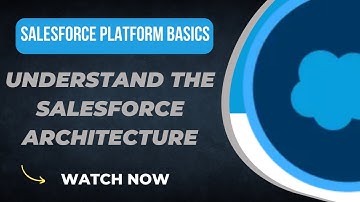 Solution of Salesforce Trailhead - Understand the Salesforce Architecture