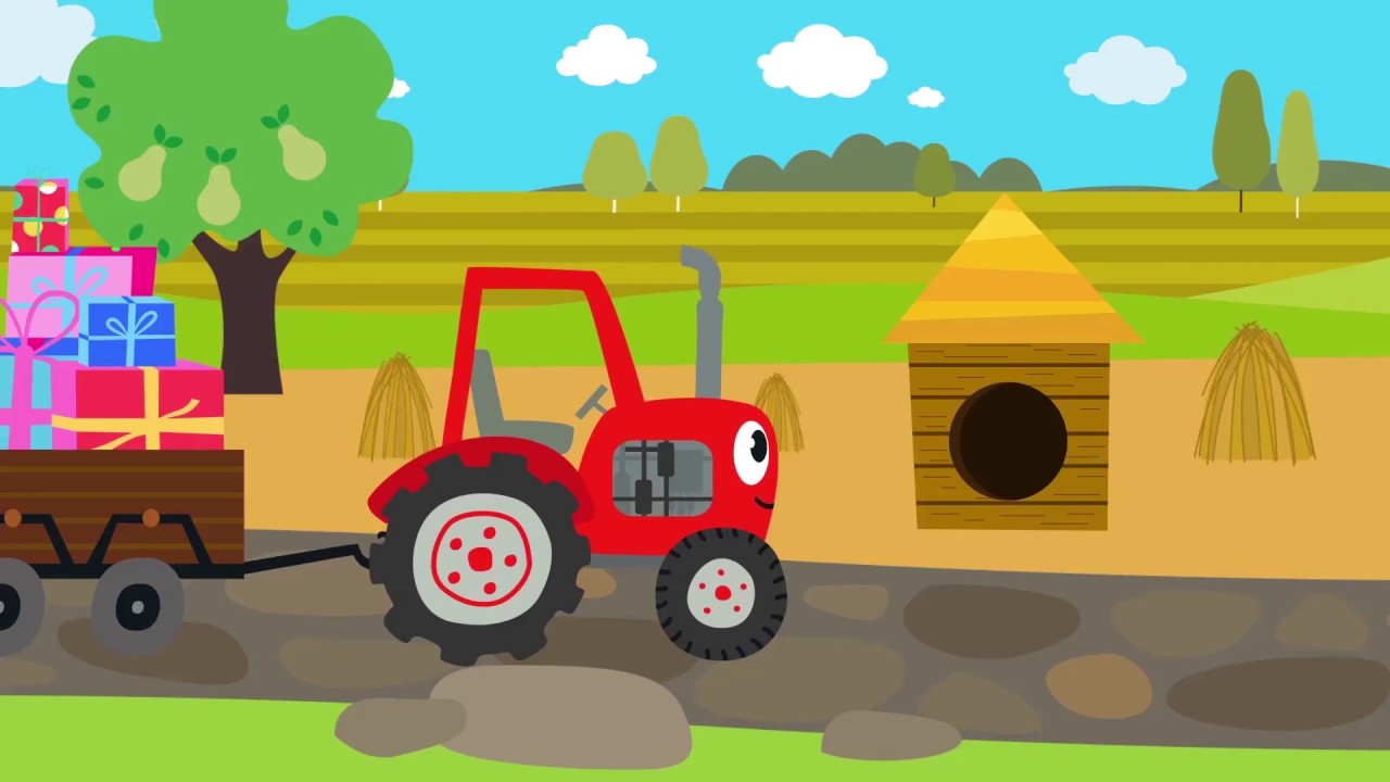 Kleiner Roter Traktor | Ein Schönes Schlammwetter | Cartoon | Ganze Folgen 🚜