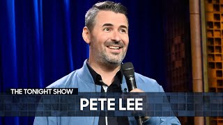 Pete Lee Stand-Up: Drinking, His Double Chin and Ghosting | The Tonight Show Starring Jimmy Fallon