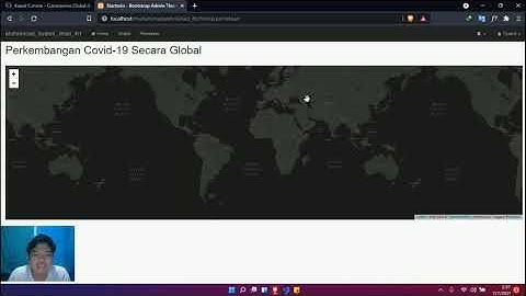Part 5 "Pemetaan Secara Global" Implementasi WEB GIS Pantau Corona Menggunakan Codeigniter
