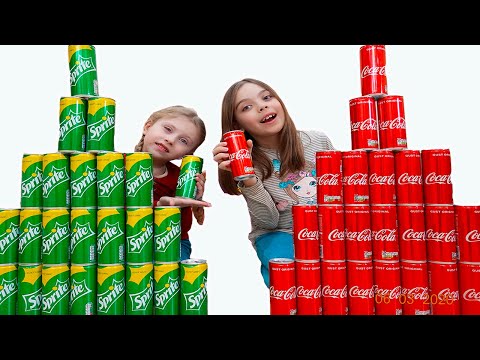 Coca-cola vs Sprite | Jasmina si Melissa se joaca in Vanzatorii de Sucuri