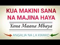 ONA MAJINA MAZURI YENYE MAANA MBAYA | KUA MAKINI SANA NA MAJINA HAYA