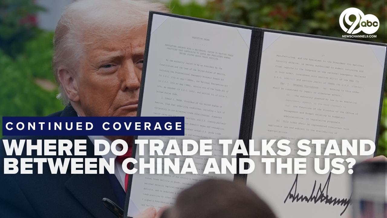 Trade talks between the US and China remain unresolved - YouTube