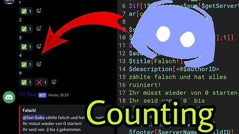 Counting System | Bot Designer for Discord Tutorial #1