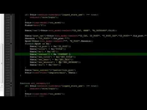 How to Select and Display Clob Data in Codeigniter