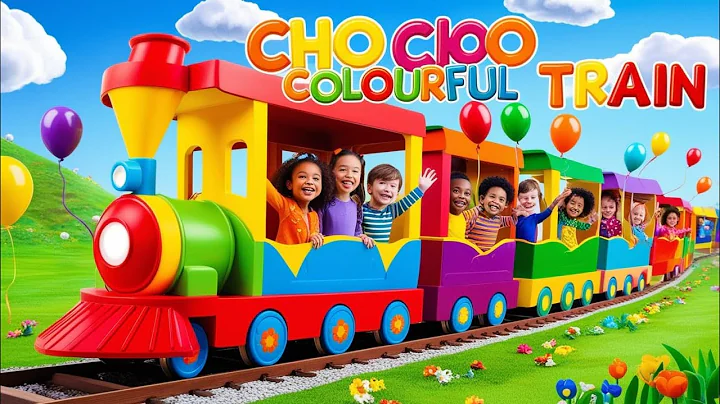 "All Aboard the Fun! 🎶 Choo Choo Color Train Song & Nursery Rhymes for Kids 🚂🎉"