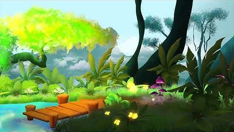 Unity 3D Asset: 2D Forest Handpainted Sprites