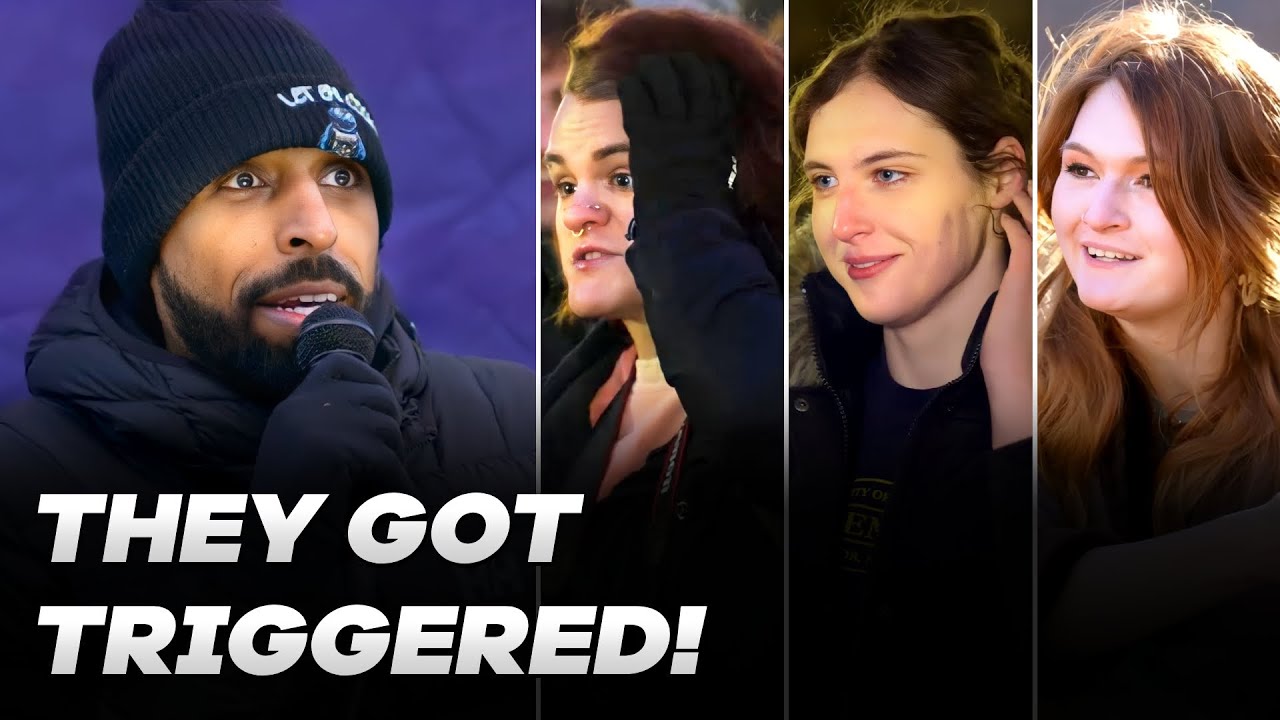 Non-Binary Students CHALLENGE Myron at Michigan & Get In His Face!