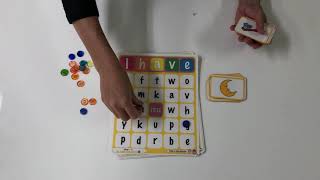 How to Play: ABC Phonics Game Bingo A