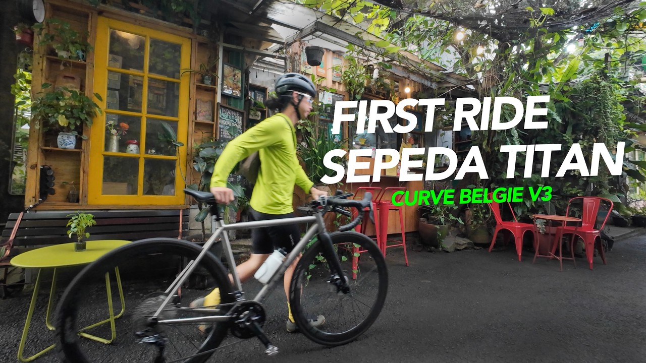 FIRST RIDE SEPEDA TITANIUM // CURVE BELGIE