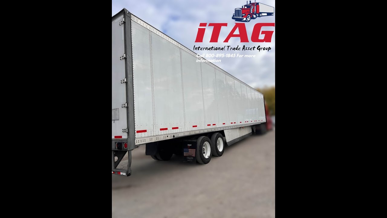 2019 Wabash 53x102 Dry Van Trailer ITAG Equipment