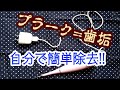 歯垢=プラークを自分で簡単に除去!　オススメ機器