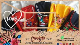 ROPA ARTESANAL MEXICANA POR MAYOREO