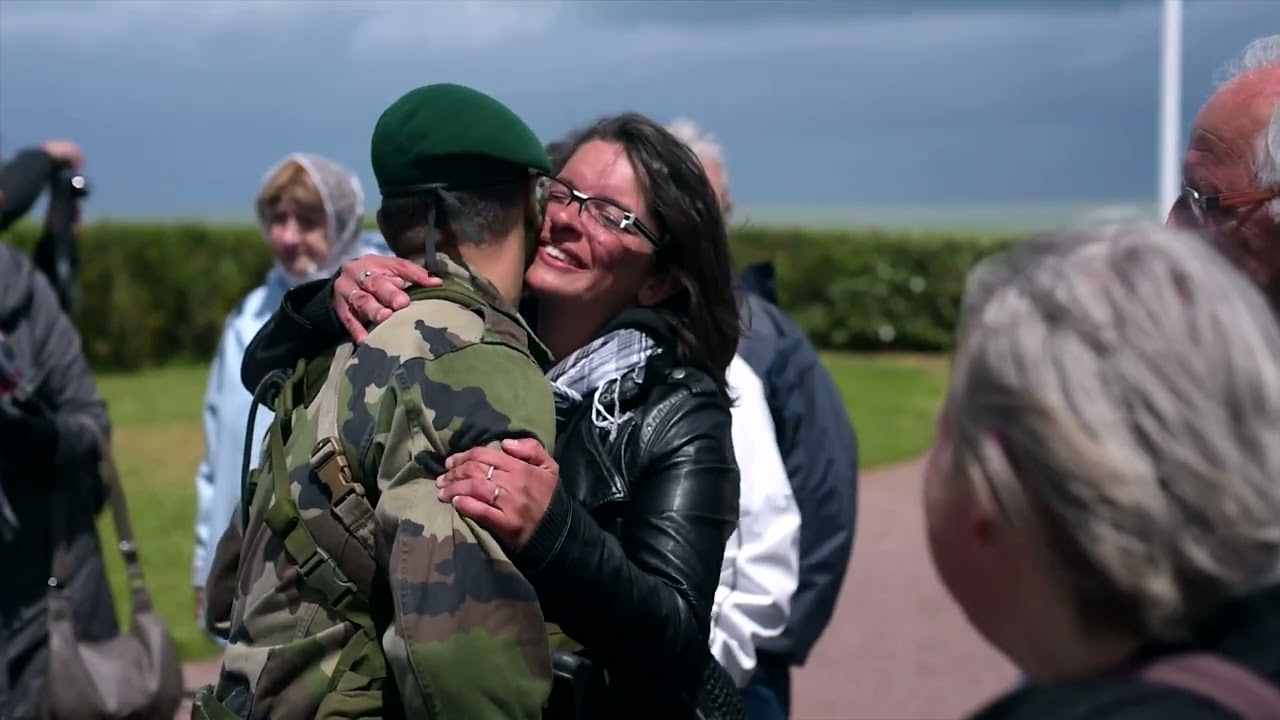 Cérémonie de remise des bérets verts