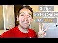 3 Tips To Get Sales FAST On Etsy 2019