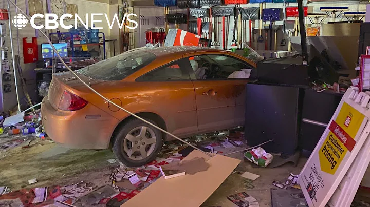 Store owner in shock after car crashes through entrance at Home Hardware in Saskatoon