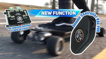 New Function! Flipsky Remote Controller VX4 Pro Upgrade Base on Remote VX4