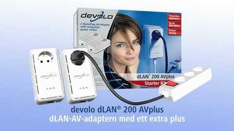 devolo dLAN® 200 AVplus (Svenska)