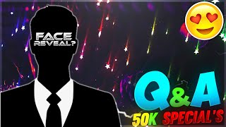 50k SUBSCRIBERS SPECIAL's Q&amp;A 😍😍 || HYPER RAJA GAMING ||