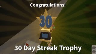 Getting the 30 streak reward | Bloxburg | Jackify