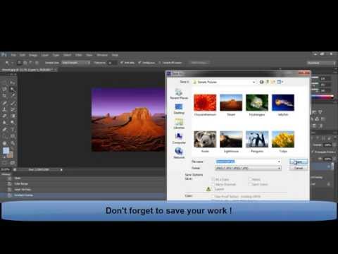 Photoshop Tutorial - Change Gradient Color