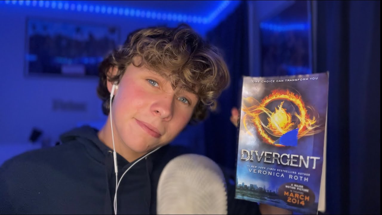 ASMR Reading Divergent Chapter 1 (Softly Whispered Bedtime Story)