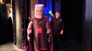 Monty Python's Spamalot Black Knight costume secrets