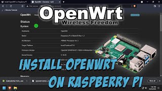 Install OpenWRT on Raspberry Pi