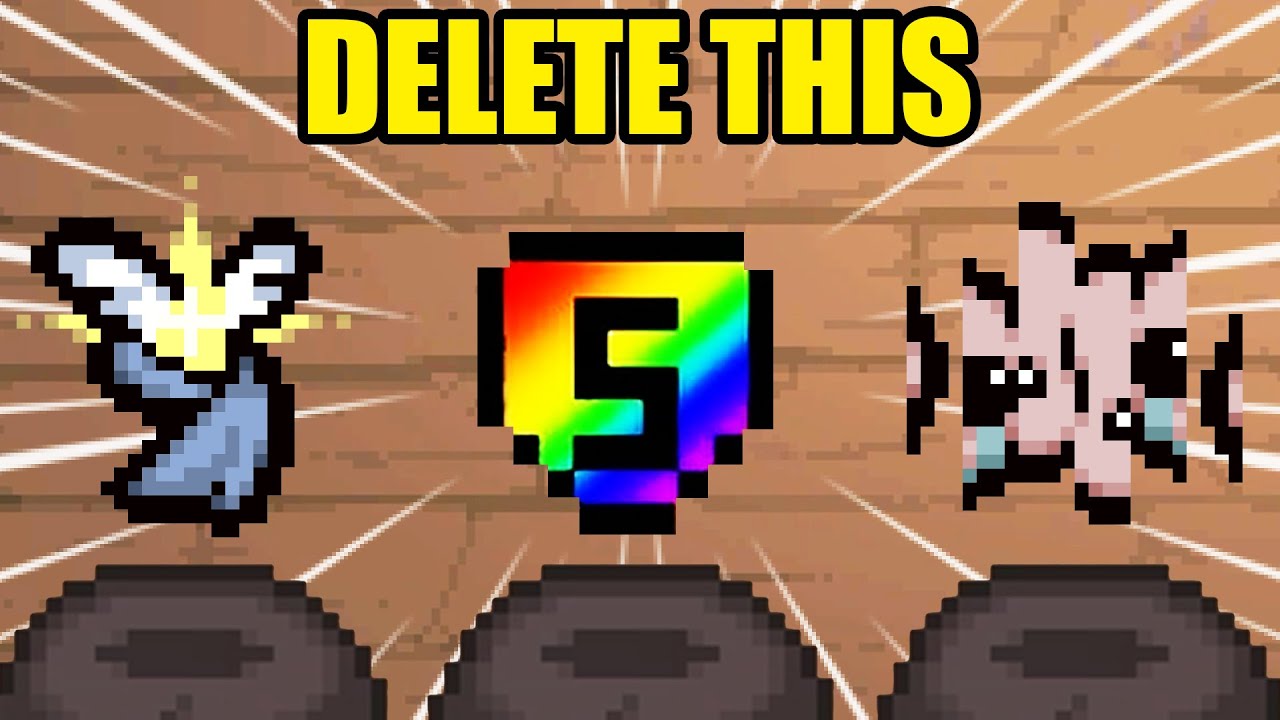 Delete This is the Most Broken Isaac Challenge Ever