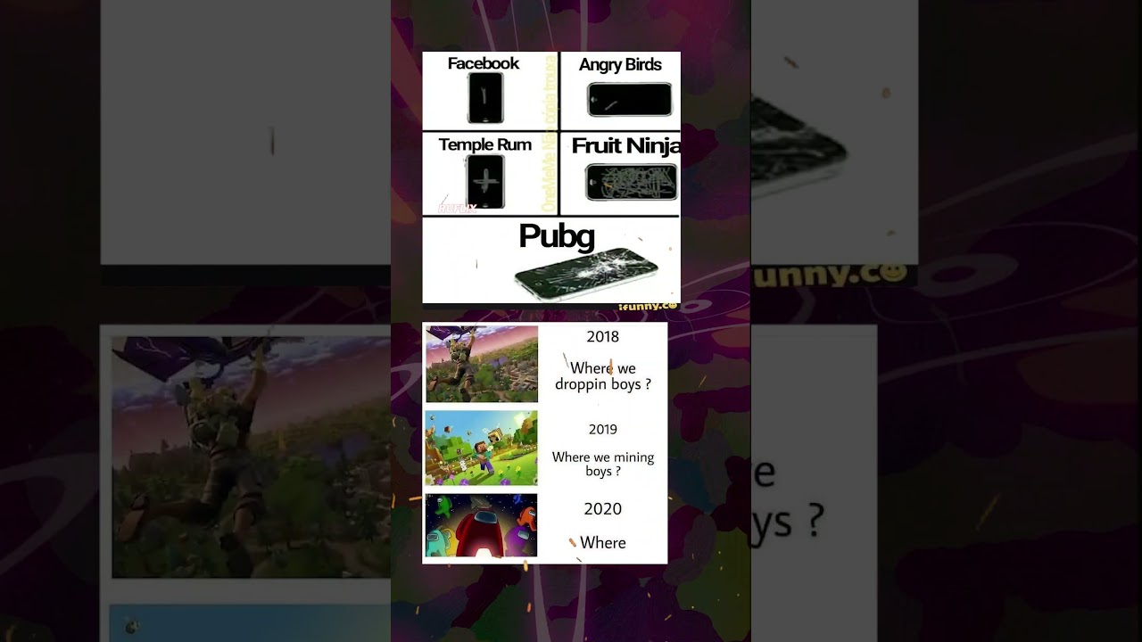 FORTNITE MINECRAFT AND AMOUNG US AREA DAILY DISCORD MEMES  