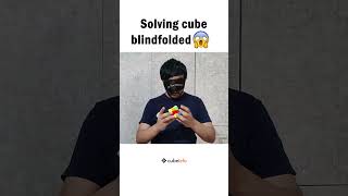 Blindfolded Rubiks Cube Solve  cubelelo speedcubing rubikscube cube cubing