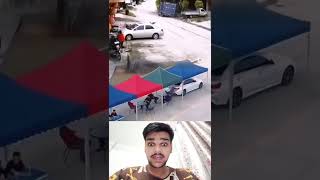 The Driver deserves a MEDAL for saving her life! #closecall #shots #driving #shots