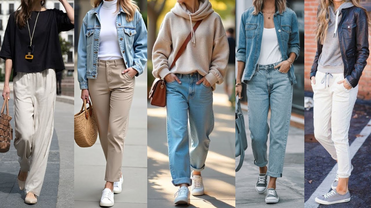 MODA Casual y Sencilla  Comodidad con Estilo para Mujer 2025/2026