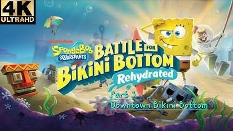 SpongeBob SquarePants: Battle For Bikini Bottom Rehydrated Part 3: Downtown Bikini Bottom (PS5) (4K)