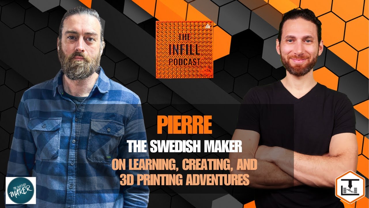 Ep. 40: Pierre, The Swedish Maker, on Learning, Creating, and 3D Printing Adventures