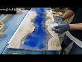 resin table 레진테이블 아빠솜씨공방 레진아트 레진공예