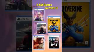 5 Aaa Games For 2025