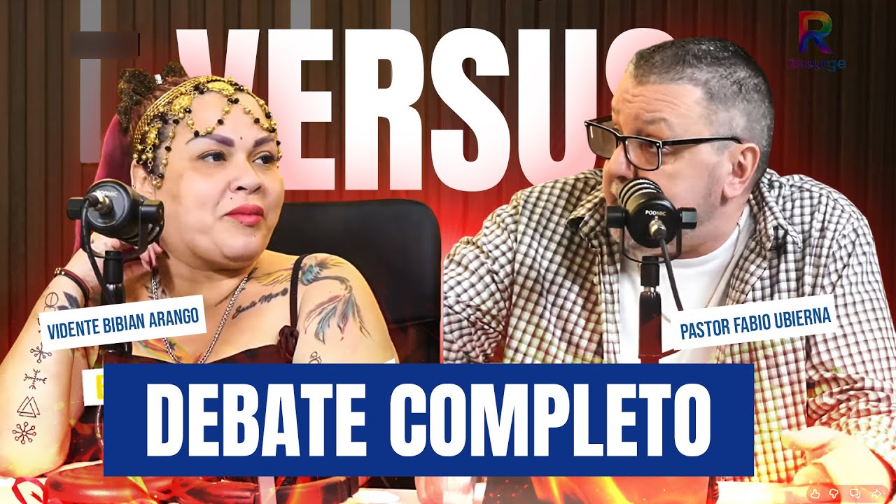 ¡DEBATE CALIENTE! Pastor Ubierna VS Bruja Bibian Arango se vuelven a enfrentar en TELEVISIÓN.