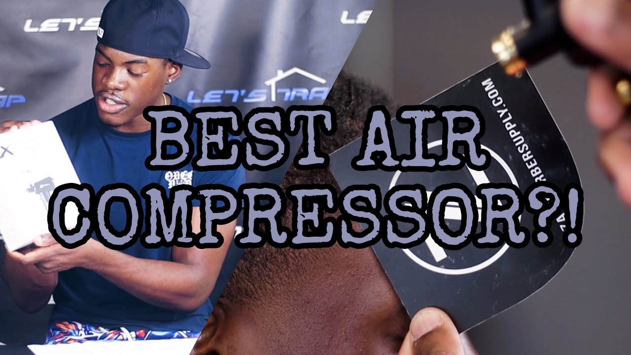 ENHANCEMENTS AIR COMPRESSOR ALL BARBERS NEED UNBOXING & DEMONSTRATION