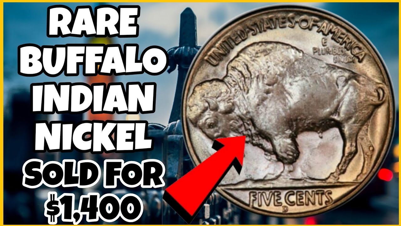 TOP 5 RARE BUFFALO NICKELS WORTH MONEY! VALUABLE NICKELS TO LOOK FOR!! 