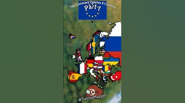 Top Comment Deletes A Country Part 1 #country #flag #shortsvideo #europe #history #geography #map