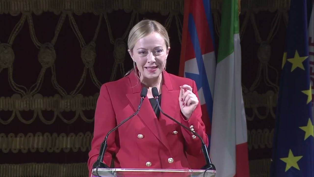 GIORGIA MELONI INTERVIENE AL 2° FESTIVAL DELLE REGIONI E DELLE PROVINCE AUTONOME DI TORINO