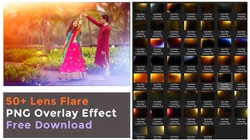 50+ Lens Flare Png Overlay Effect Free Download