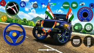 🚜মডিফাইড মাহিন্দ্রা থার অফরোডিং | ইন্ডিয়ান কারস গেম (গাড়ি ওয়ালা গেম) | অ্যান্ড্রয়েড গেমপ্লে #২০২৬ screenshot 5